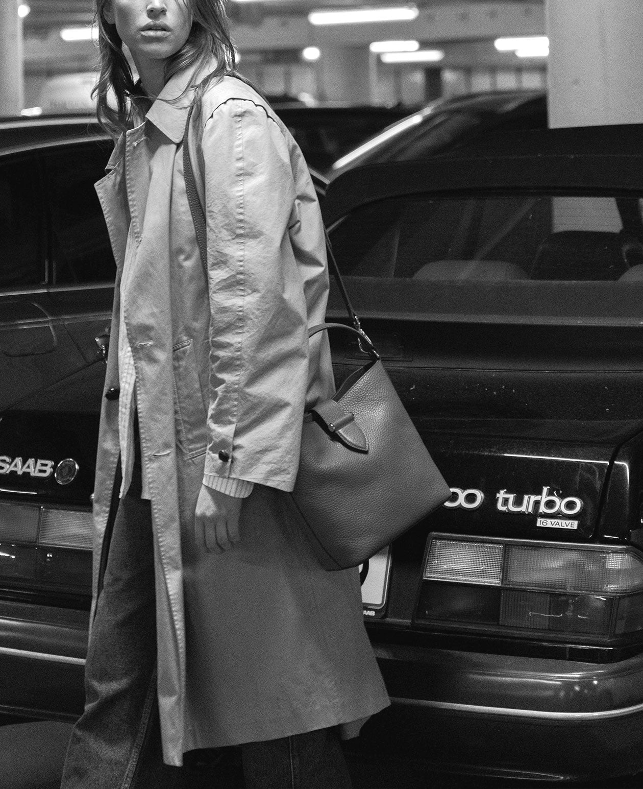 DECADENT COPENHAGEN LEXIE small bucket bag Top Handle Bags Black