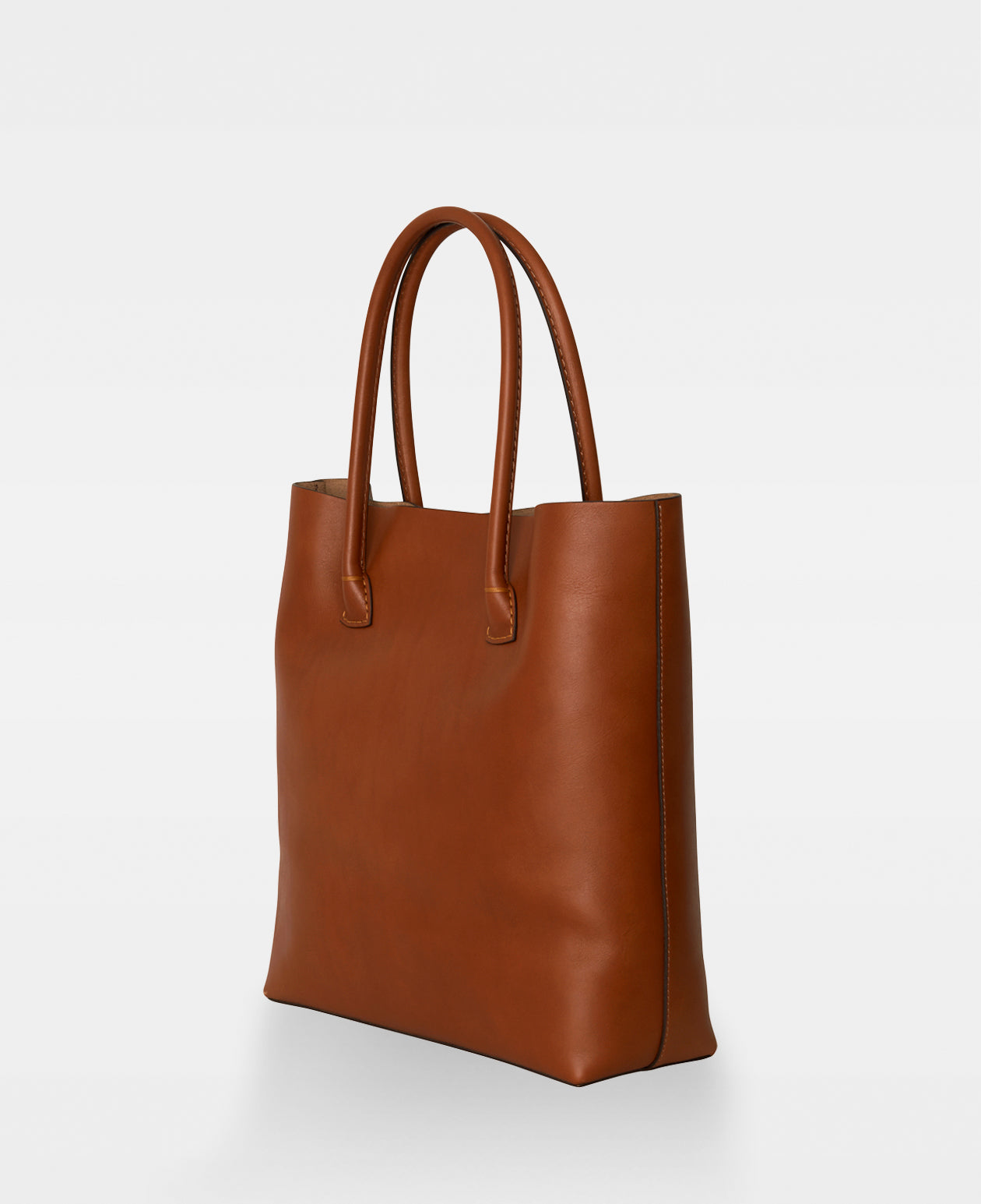 DECADENT COPENHAGEN ELSA plain tote Tote Bags Cognac 