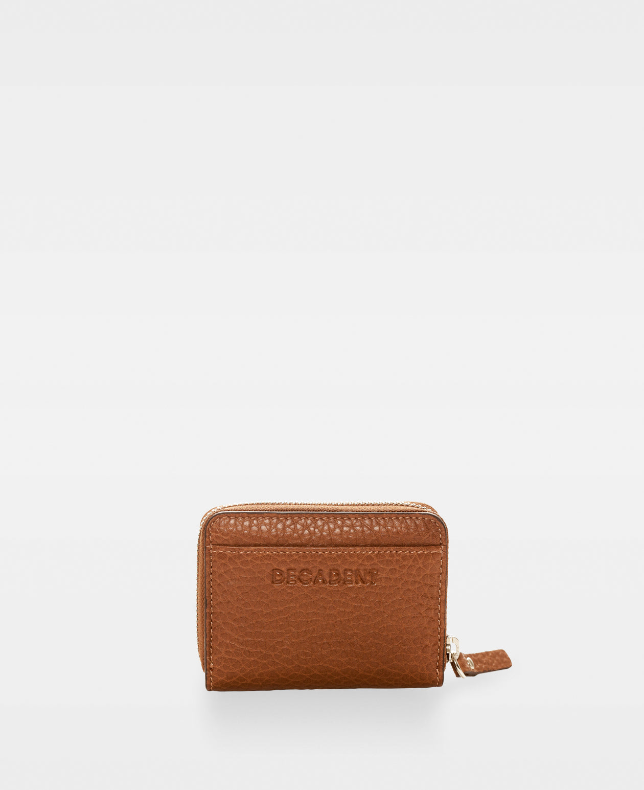 DECADENT COPENHAGEN ESSIE mini zip wallet Wallets Cognac 