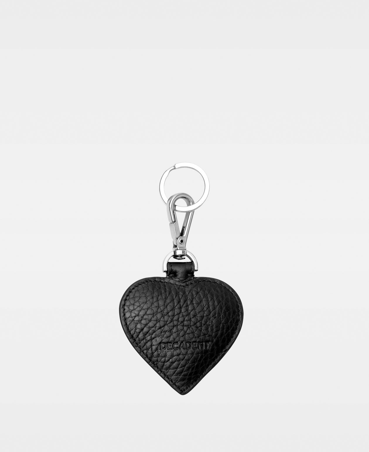 DECADENT COPENHAGEN HEART key ring Key Rings Black