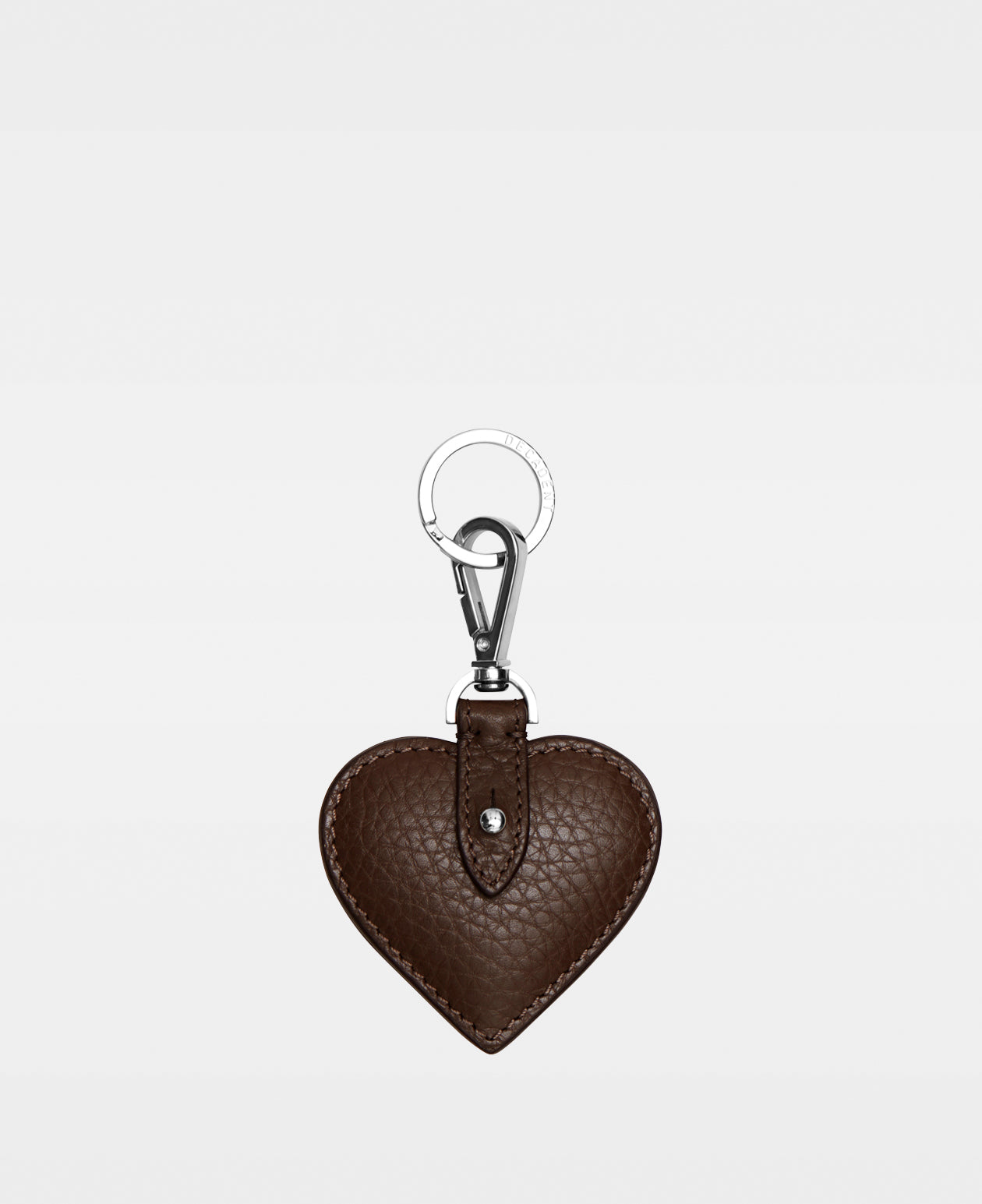 DECADENT COPENHAGEN HEART key ring Key Rings Mocha