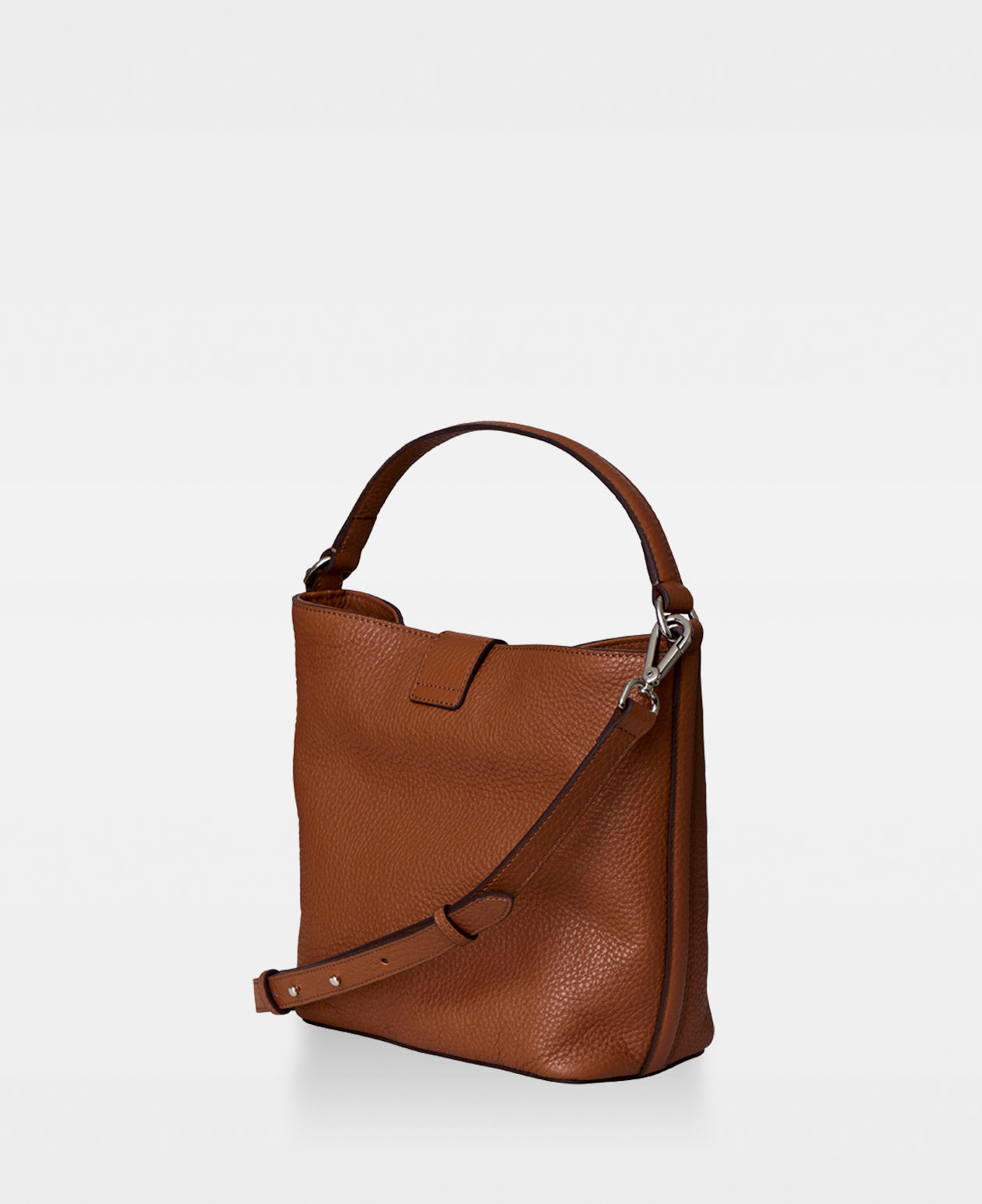 DECADENT COPENHAGEN LEXIE small bucket bag Top Handle Bags Cognac 