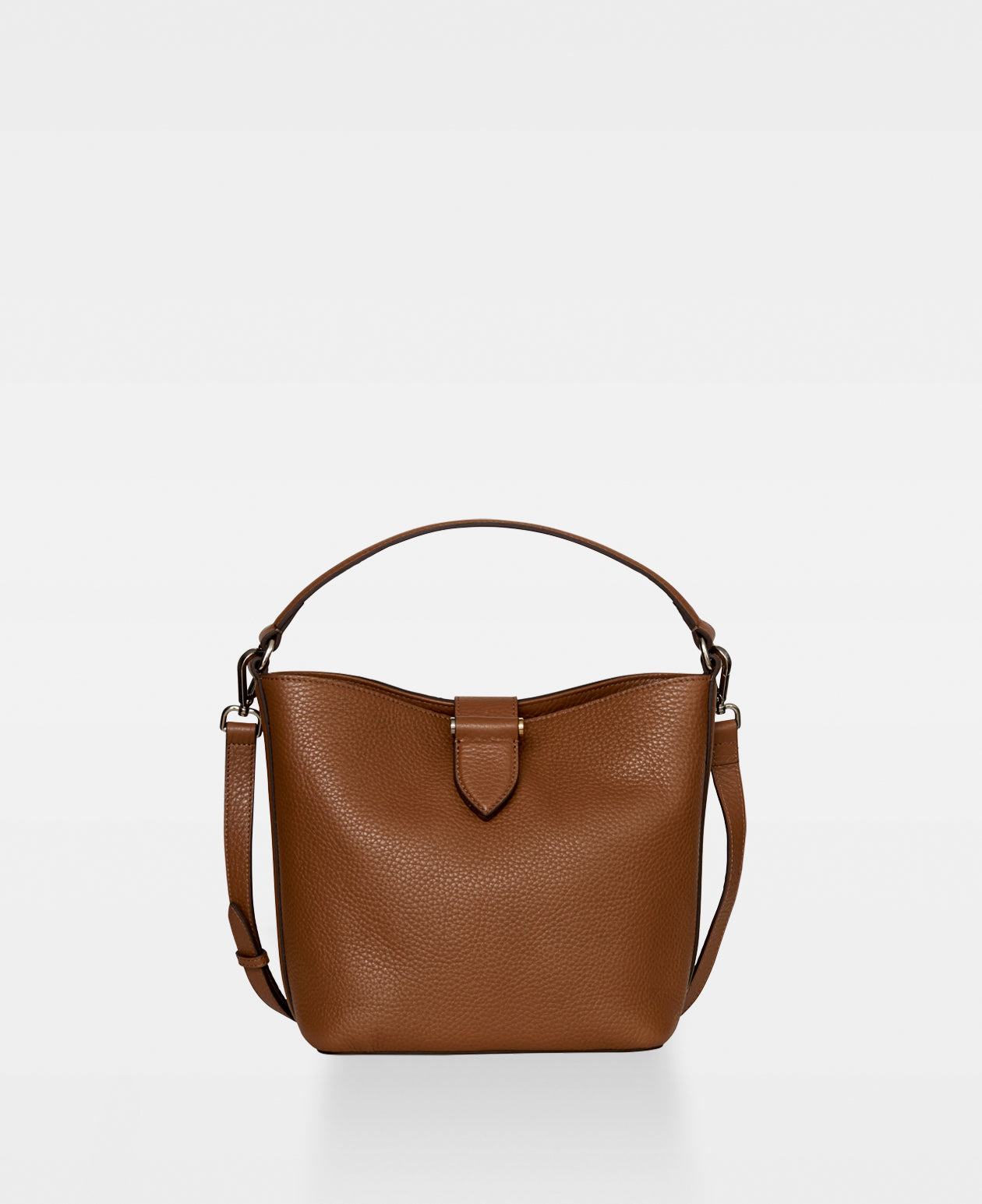 LEXIE small bucket bag Cognac