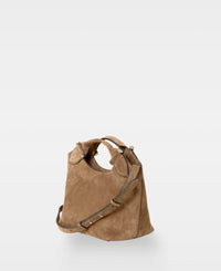 MINNA small tote - Suede Tan