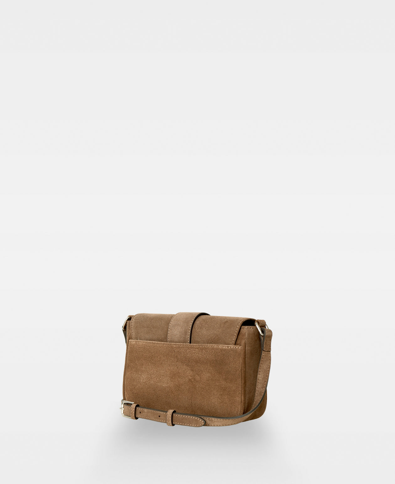 APRIL small crossbody bag - Suede Tan