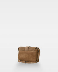 APRIL small crossbody bag - Suede Tan