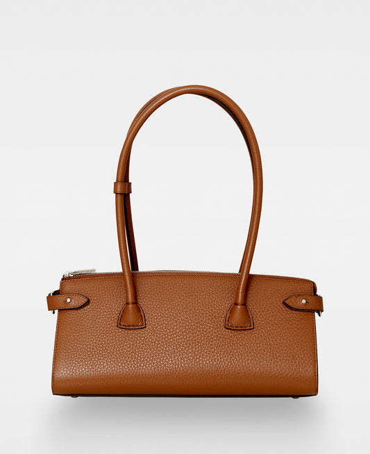 CECI shoulder shopper - Cognac