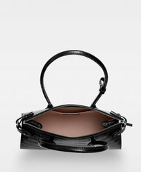 CECI shoulder shopper - Croco black