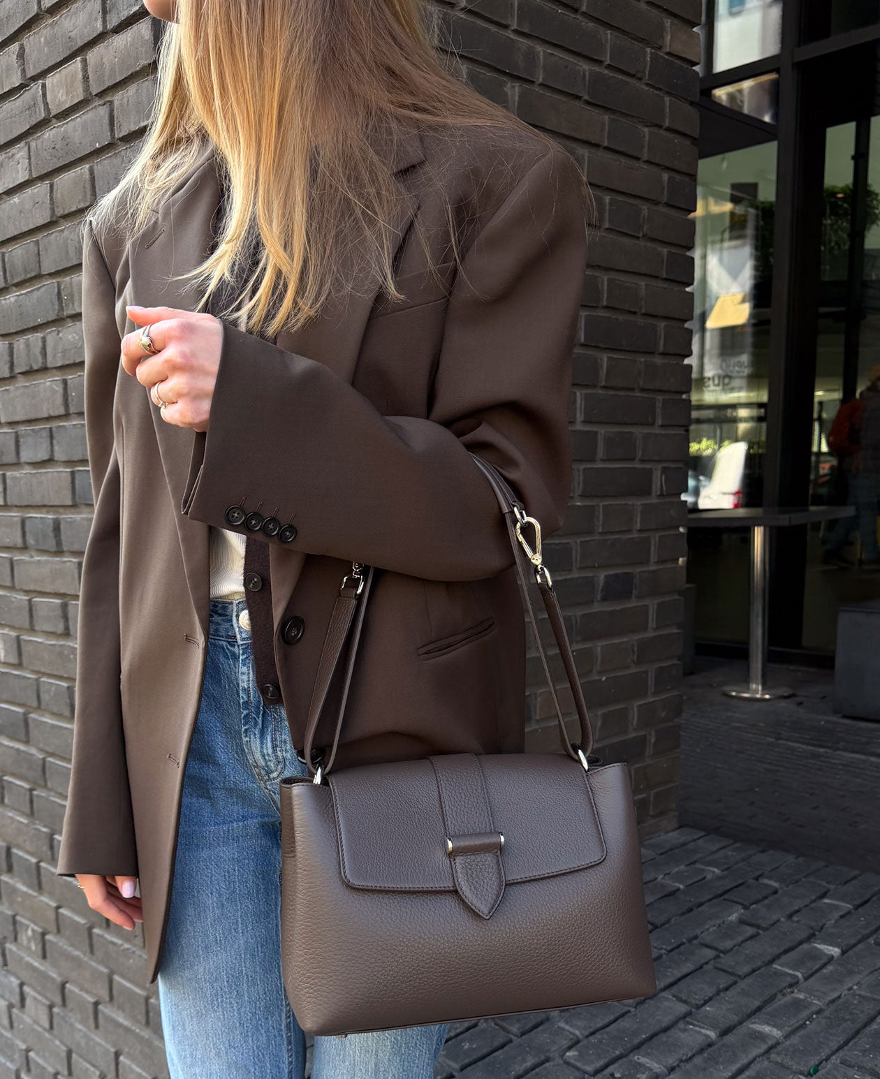 CATHY shoulder bag - Mocha