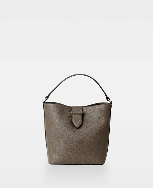 LEXIE small bucket bag - Clay