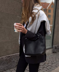 MINNA small tote - Black