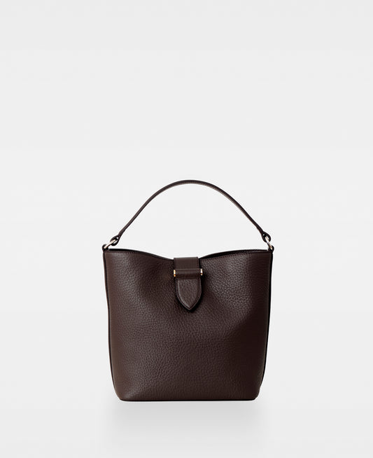 LEXIE small bucket bag - Mocha