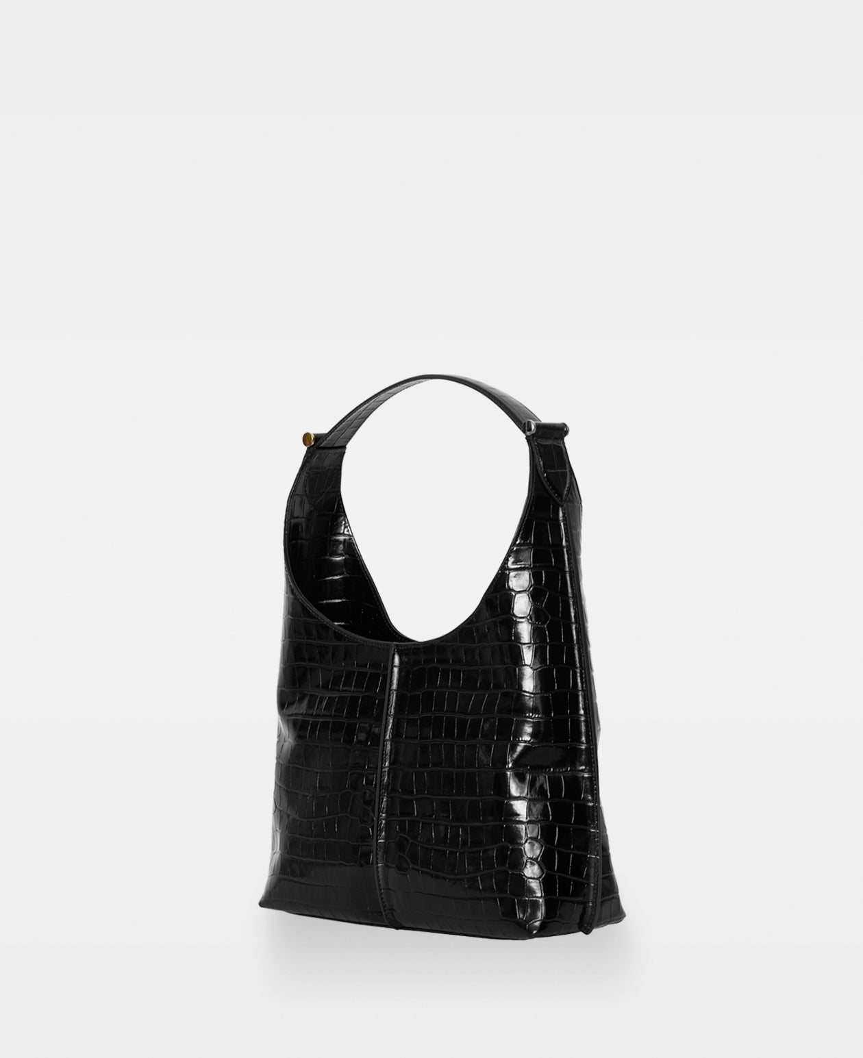 DECADENT COPENHAGEN CAROL small shoulder bag Shoulder Bags Croco Black
