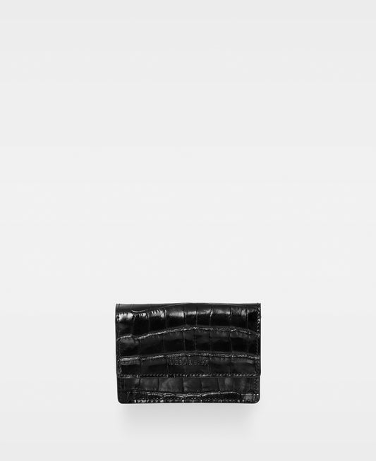 DECADENT COPENHAGEN DARCY tiny wallet Wallets Croco Black