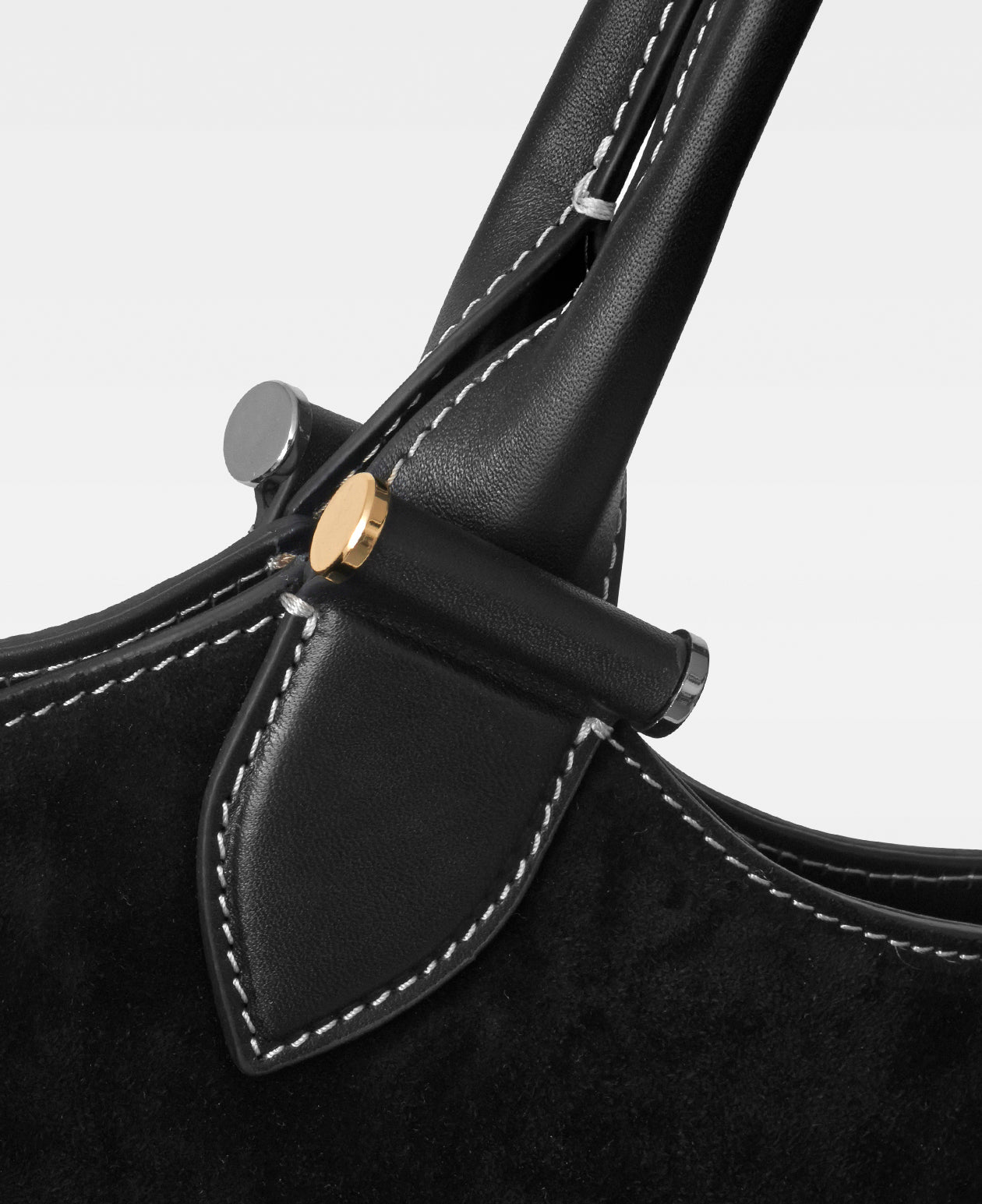 DECADENT COPENHAGEN ELOUISE big tote Tote Bags Suede Black