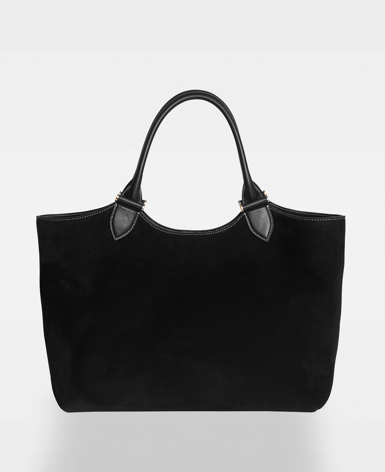 DECADENT COPENHAGEN ELOUISE big tote Tote Bags Suede Black