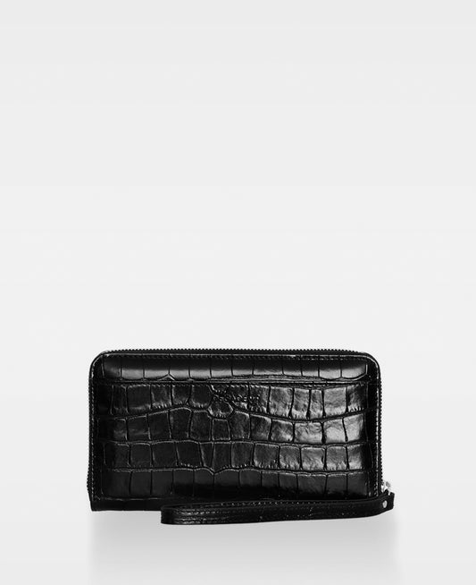 DECADENT COPENHAGEN ERIN zip wallet Wallets Croco Black