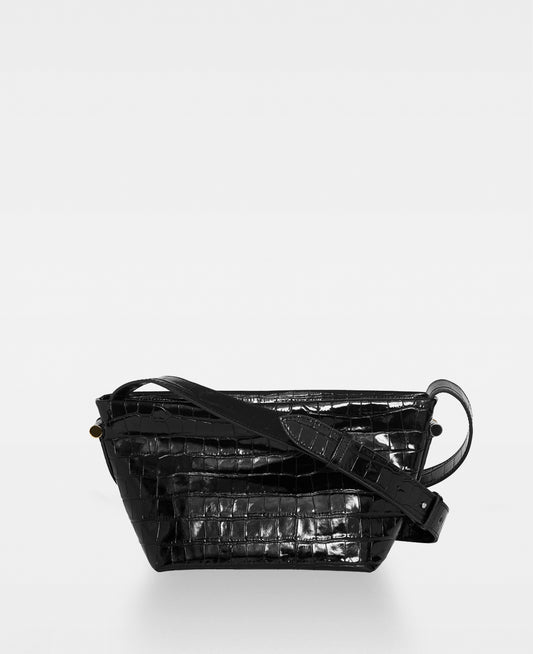 DECADENT COPENHAGEN FEO crossbody bag Crossbody Bags Croco Black