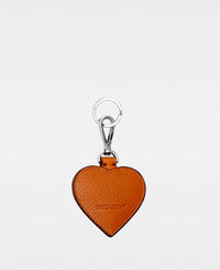 DECADENT COPENHAGEN HEART key ring Key Rings Cognac 