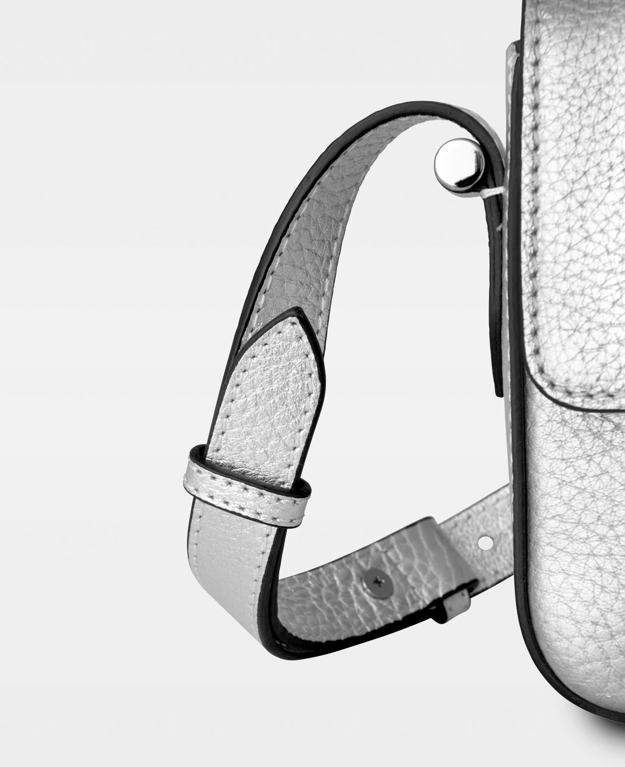 DECADENT COPENHAGEN HILDA small shoulder bag Shoulder Bags Silver Metallic