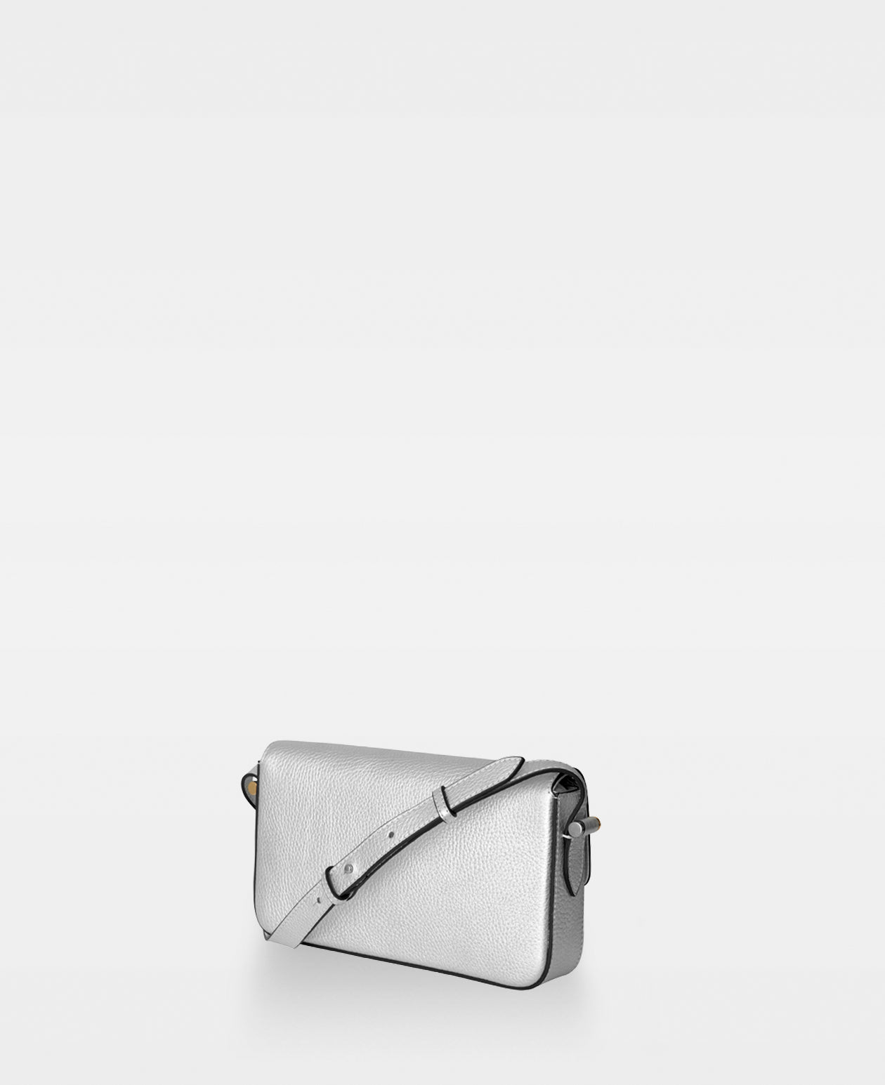 DECADENT COPENHAGEN HILDA small shoulder bag Shoulder Bags Silver Metallic