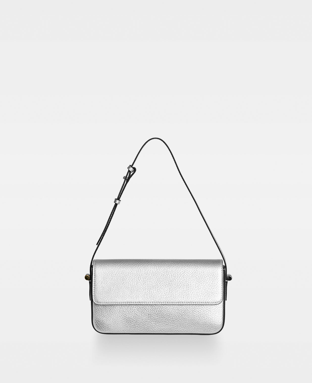 DECADENT COPENHAGEN HILDA small shoulder bag Shoulder Bags Silver Metallic