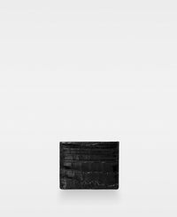 DECADENT COPENHAGEN ISLA card holder Card Holders Croco Black