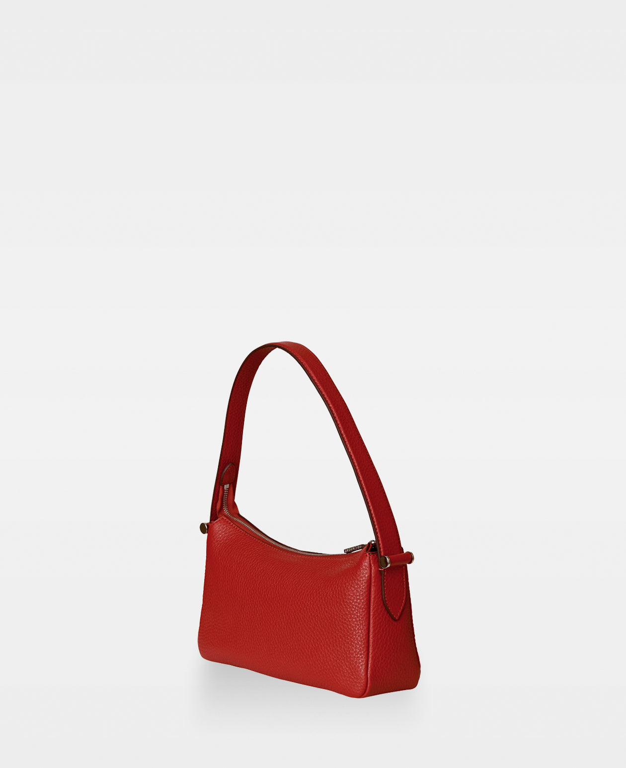 Chloé Marcie Easy Tote Shoulder Bag Red Leather