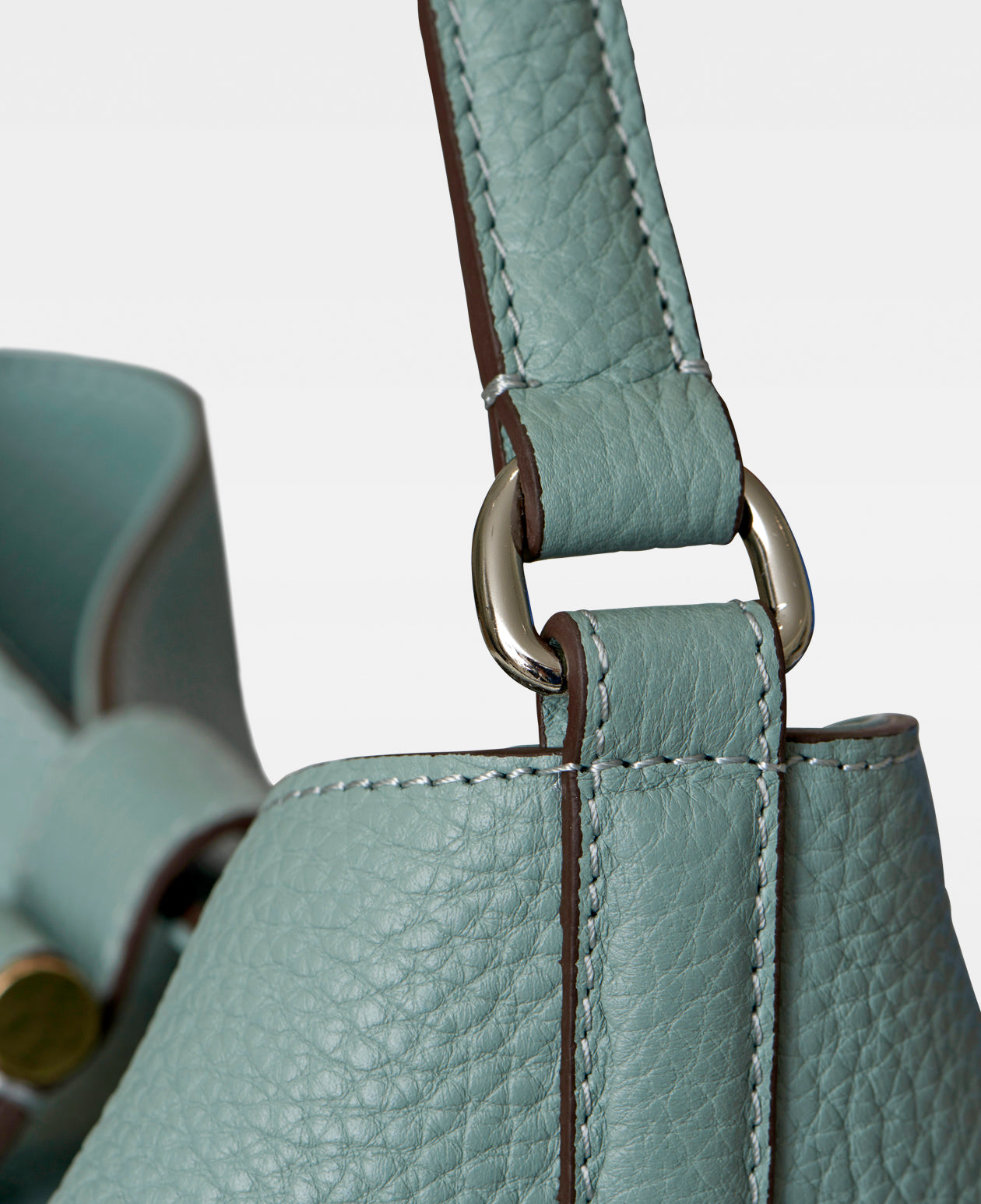 DECADENT COPENHAGEN LEXIE small bucket bag Top Handle Bags Thyme Green