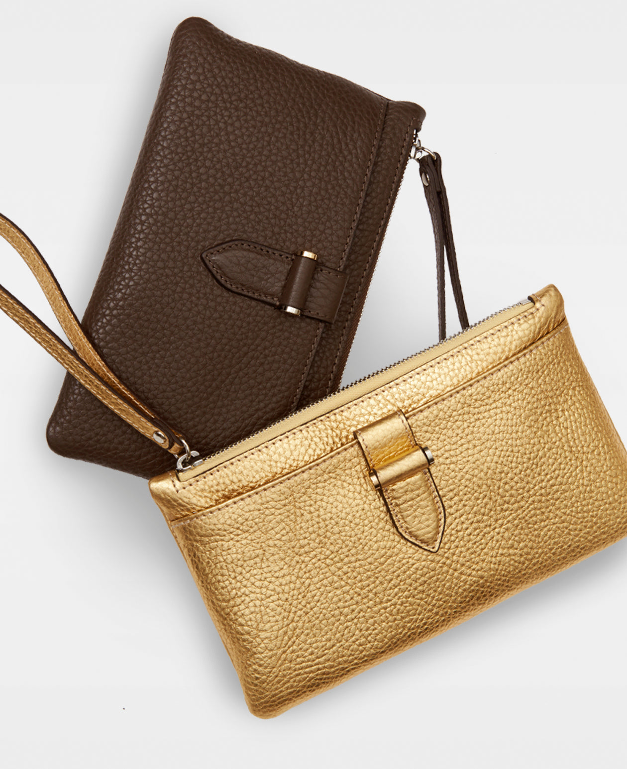 DECADENT COPENHAGEN MANDY purse Clutches Gold Metallic
