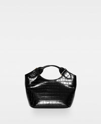 DECADENT COPENHAGEN MINNA small tote Tote Bags Croco Black