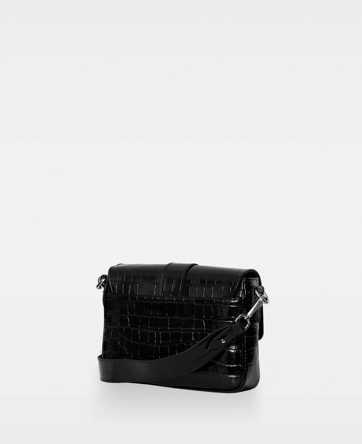 DECADENT COPENHAGEN NICKY crossbody bag Crossbody Bags Croco Black