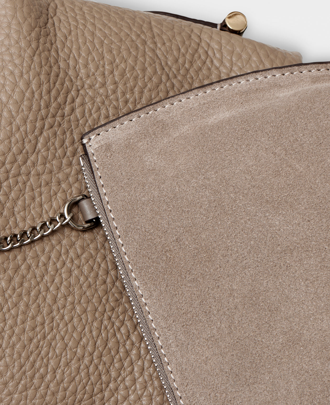 DECADENT COPENHAGEN PALMA small chain bag Small bags Suede Clay