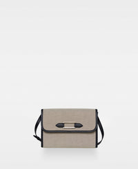 DECADENT COPENHAGEN PATTI canvas clutch Clutches Black