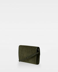 DECADENT COPENHAGEN PATTI clutch Clutches Suede Army