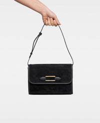 DECADENT COPENHAGEN PATTI clutch Clutches Suede Black