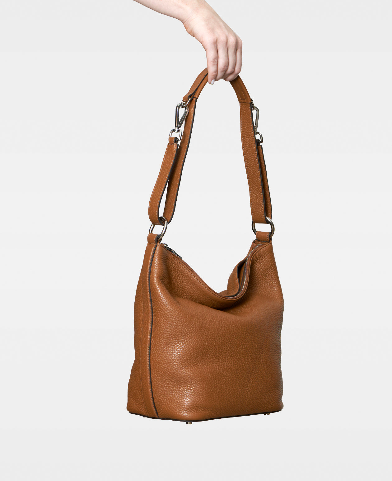 DECADENT COPENHAGEN SARA small shoulder bag Shoulder Bags Cognac 