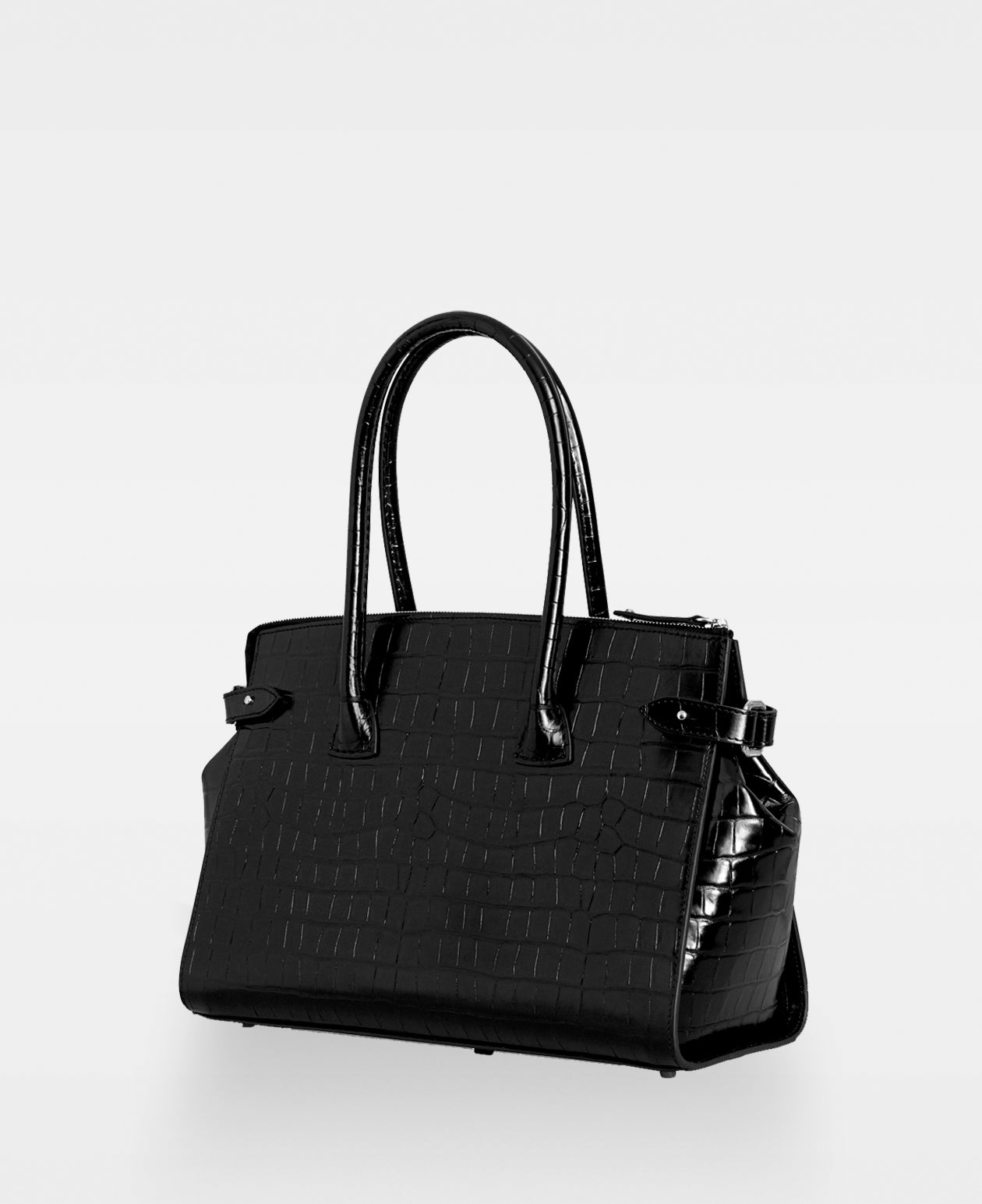 DECADENT COPENHAGEN SCARLET small shopper Shoppers Croco Black