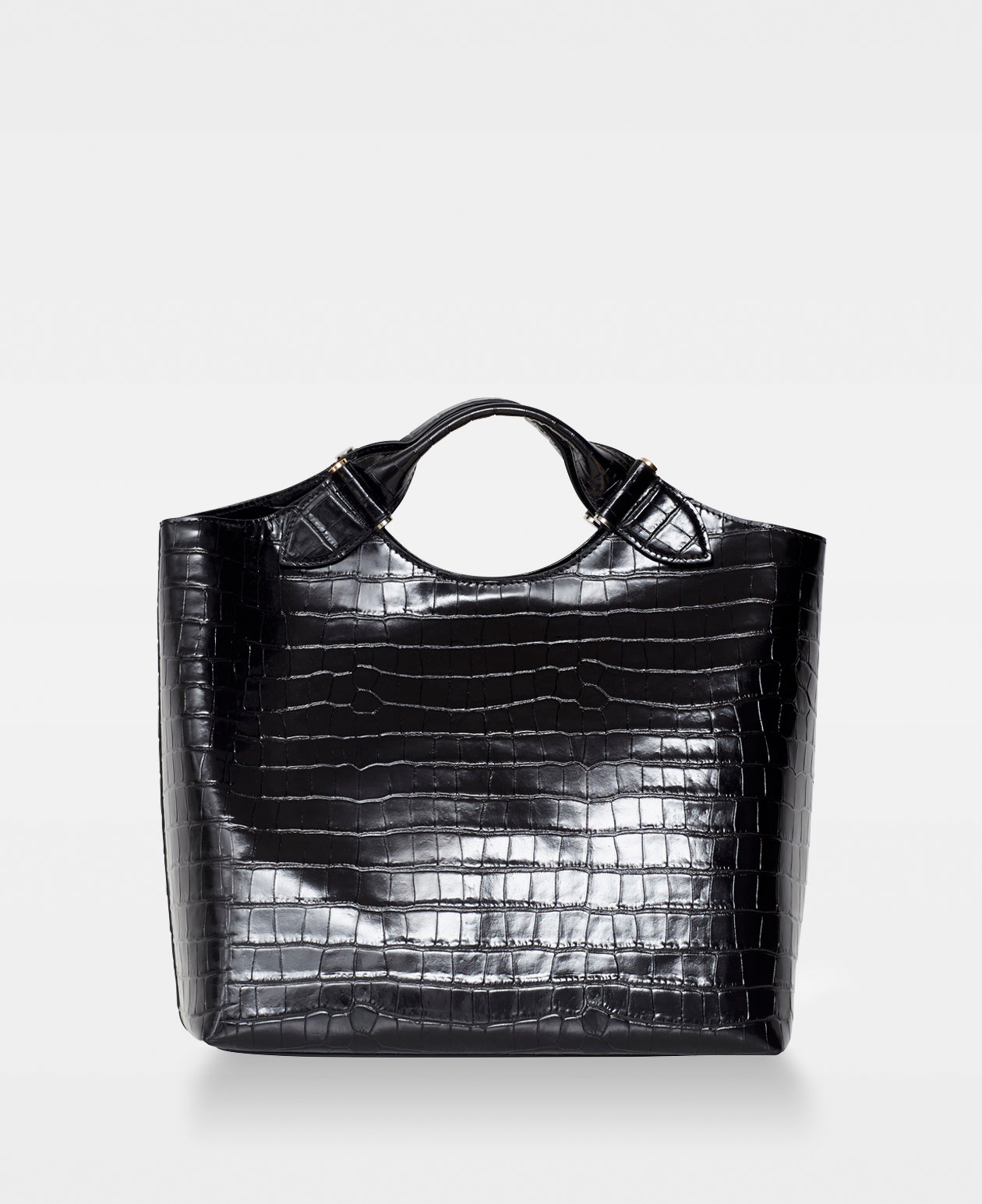 DECADENT COPENHAGEN STELLA big tote Tote Bags Croco Black