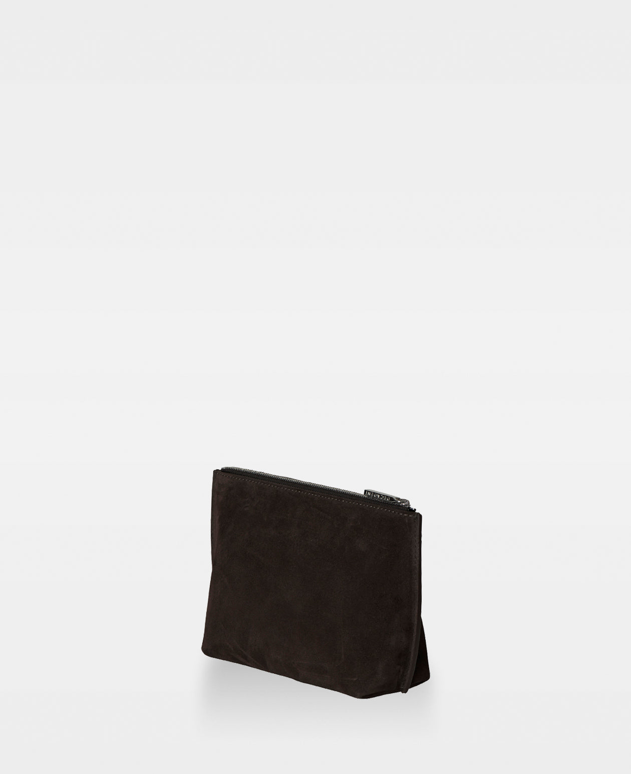 DECADENT COPENHAGEN TALLI small makeup bag Makeup Bags Suede Dark Brown
