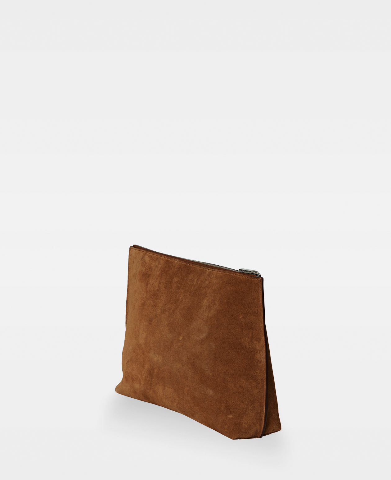 DECADENT COPENHAGEN TAMRA big makeup bag Makeup Bags Suede Cognac