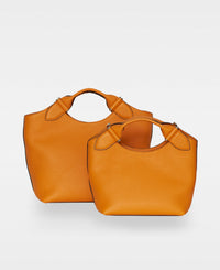 DECADENT COPENHAGEN TEDDY tote Tote Bags Apricot Orange
