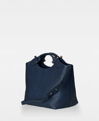 DECADENT COPENHAGEN TEDDY tote Tote Bags Navy 