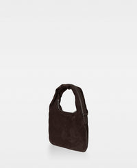DECADENT COPENHAGEN TRACY small shoulder bag Shoulder Bags Suede Dark Brown