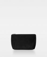 DECADENT COPENHAGEN TRUDY medium makeup bag Makeup Bags Suede Black