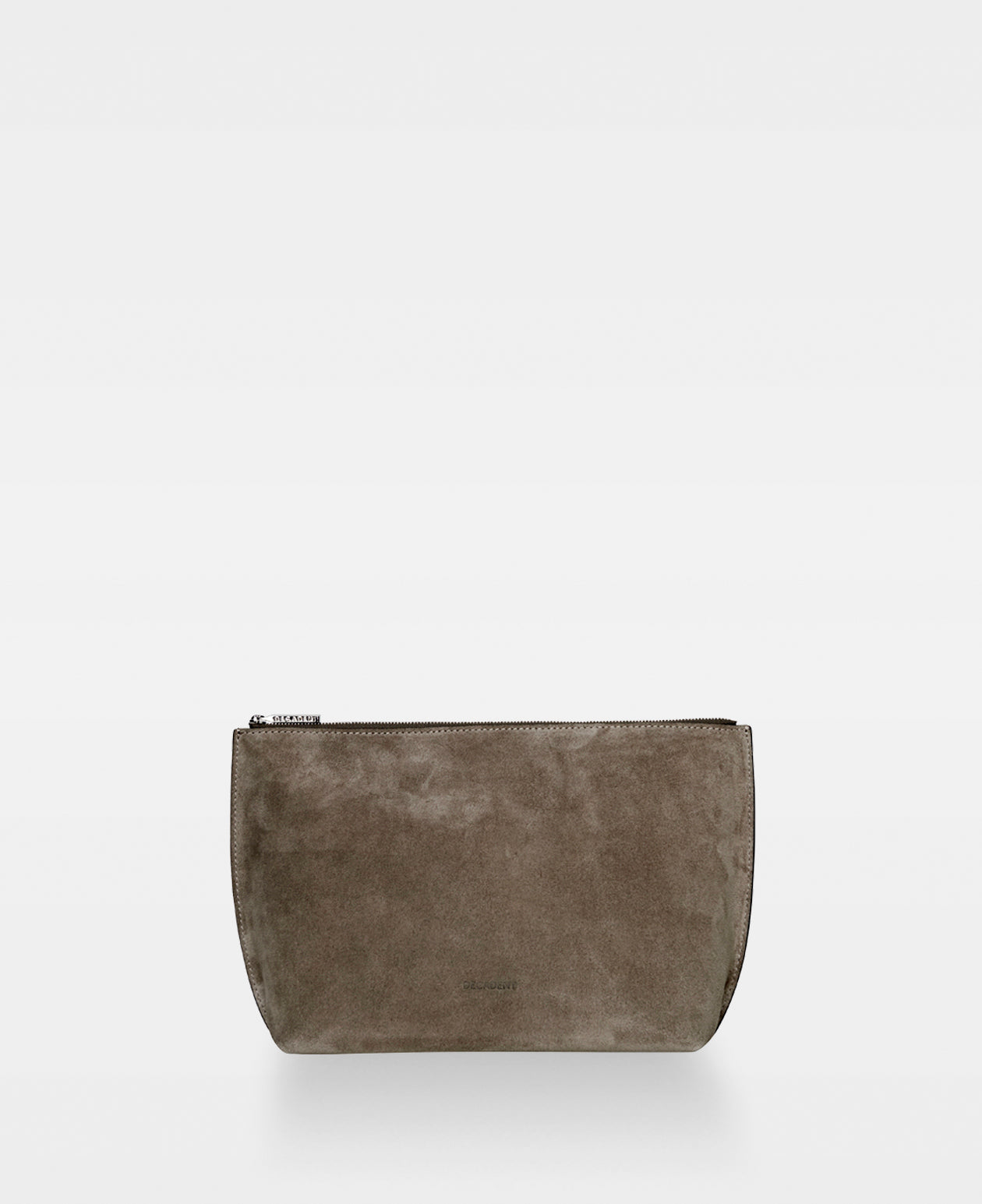 DECADENT COPENHAGEN TRUDY medium makeup bag Makeup Bags Suede Clay