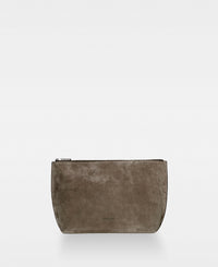 DECADENT COPENHAGEN TRUDY medium makeup bag Makeup Bags Suede Clay