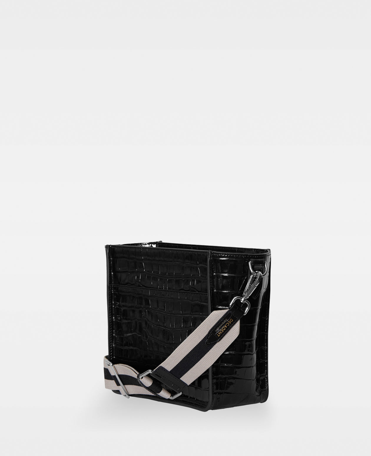 DECADENT COPENHAGEN VIVIAN small bucket bag Shoulder Bags Croco Black